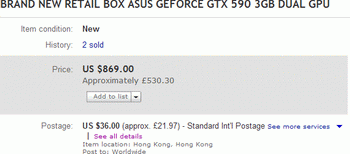  GeForce GTX 590